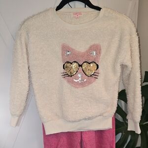 Cute Cat Kids Sweater